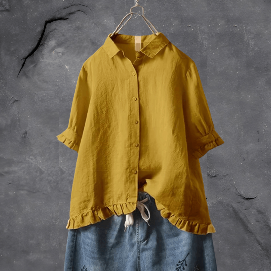 CELESTE ELEGANT SPRING SHIRT
