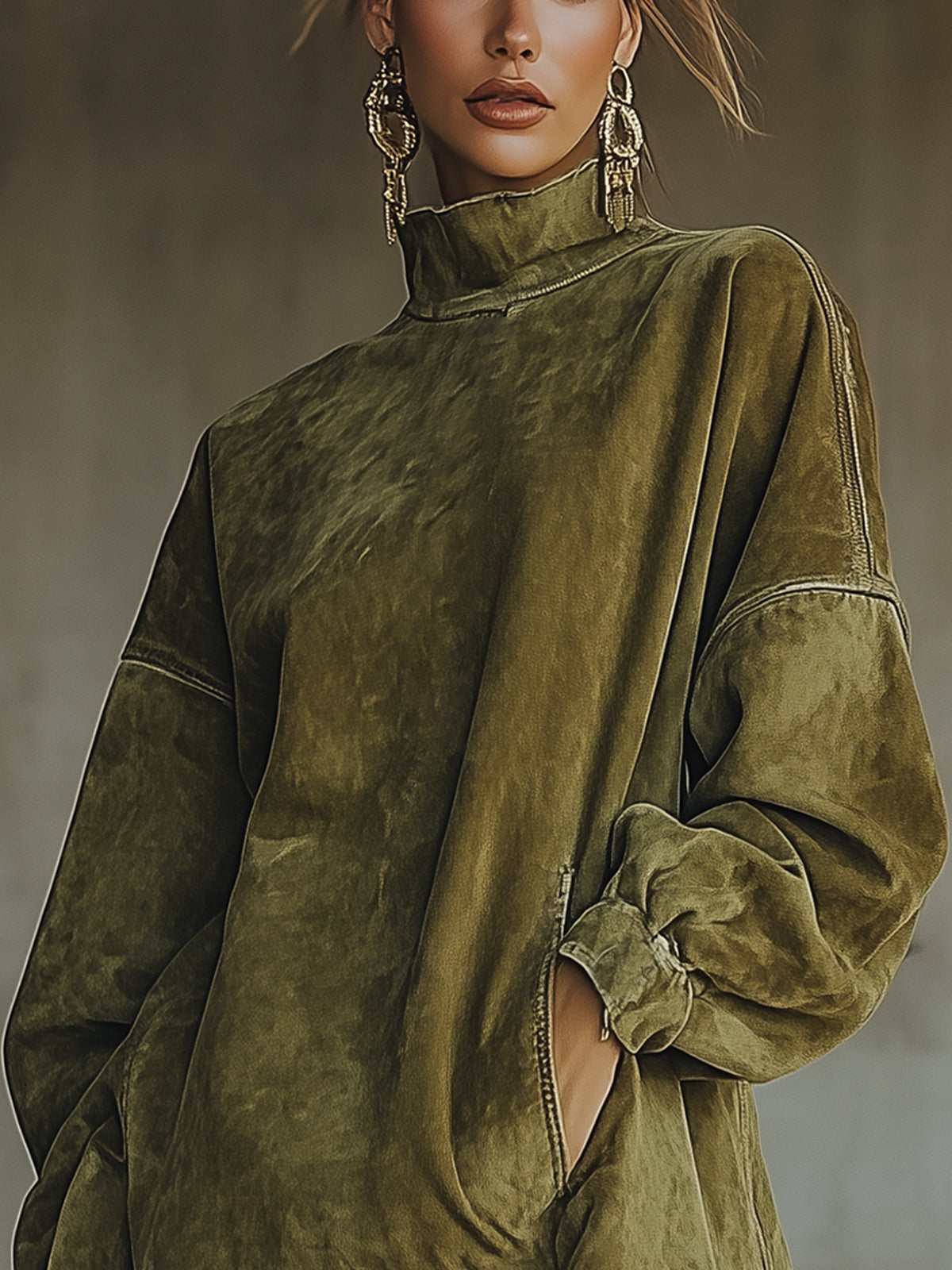 LUCIA TURTLENECK DRESS