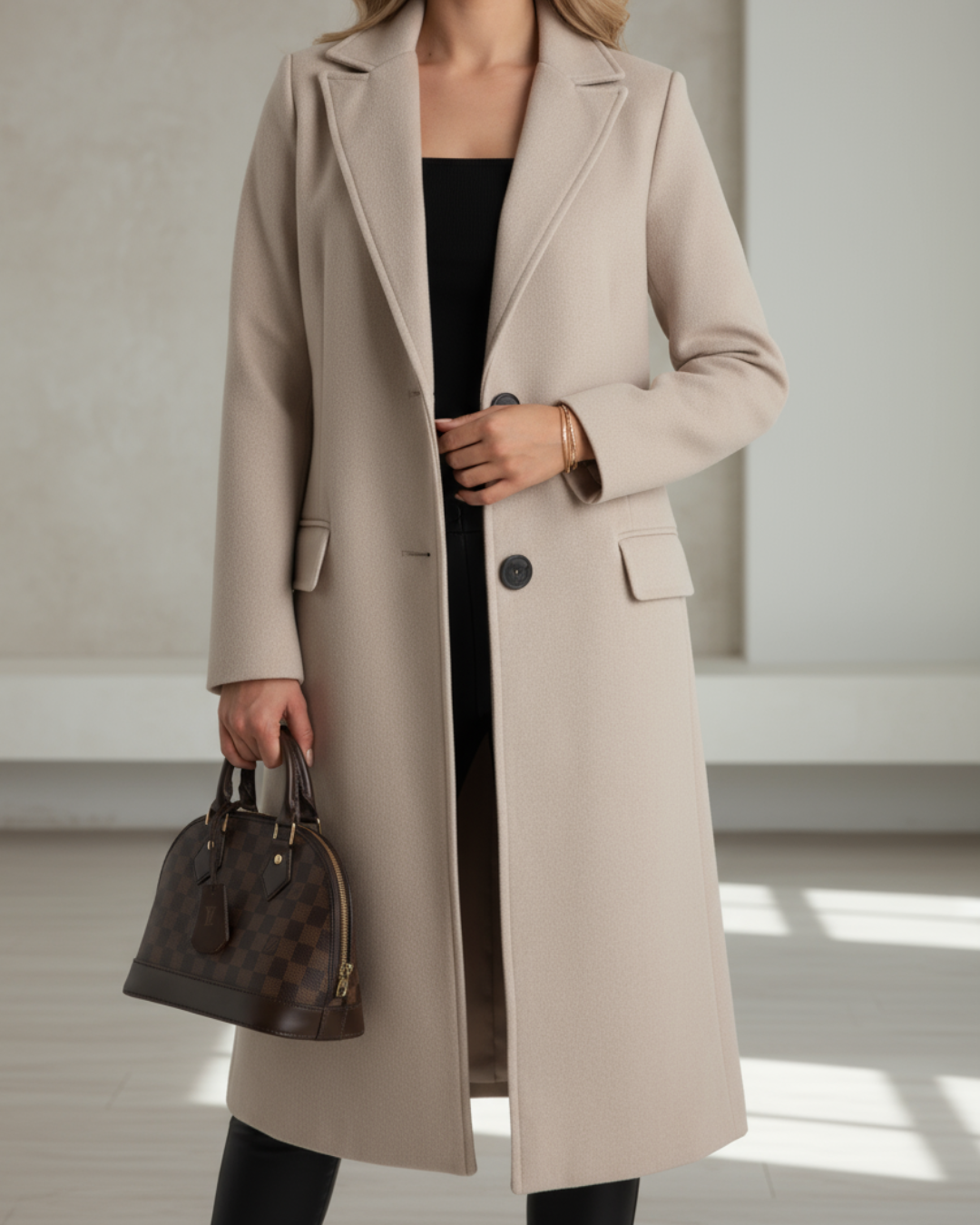 LUCIENNE ELEGANT LONG COAT
