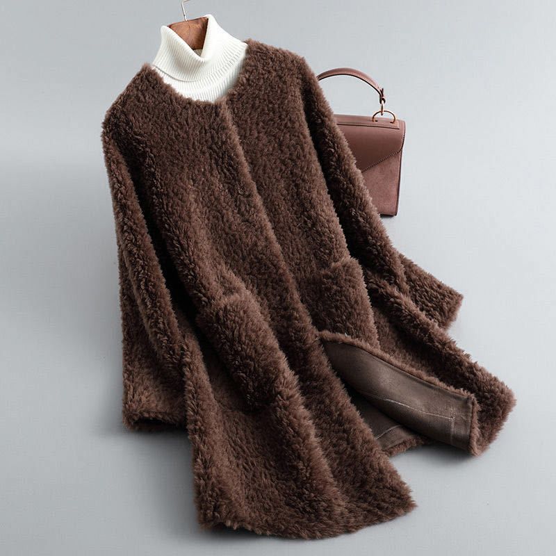 HOLLMERE SHEARLING COAT