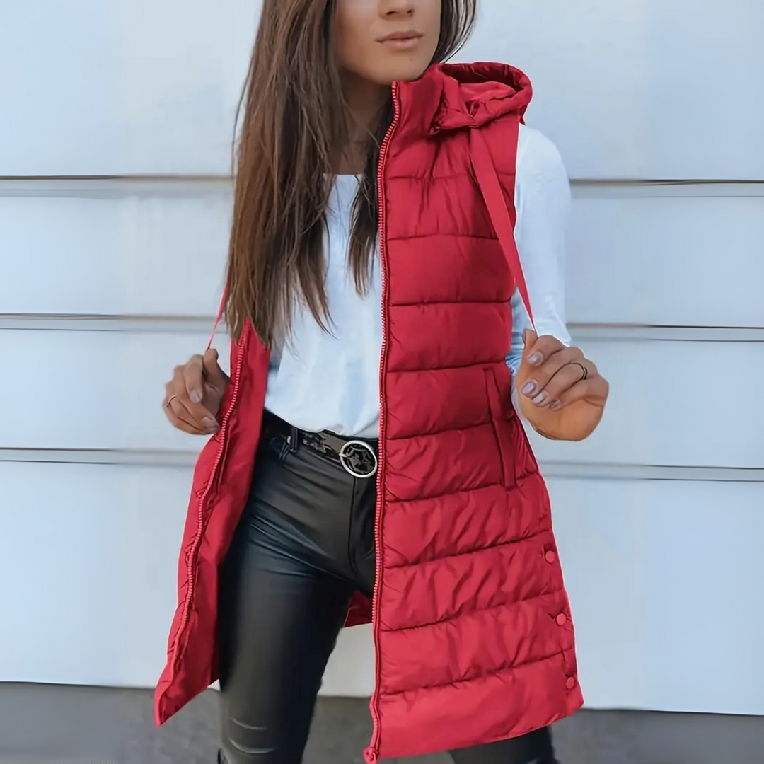 ZYRIC LONG PUFFER VEST