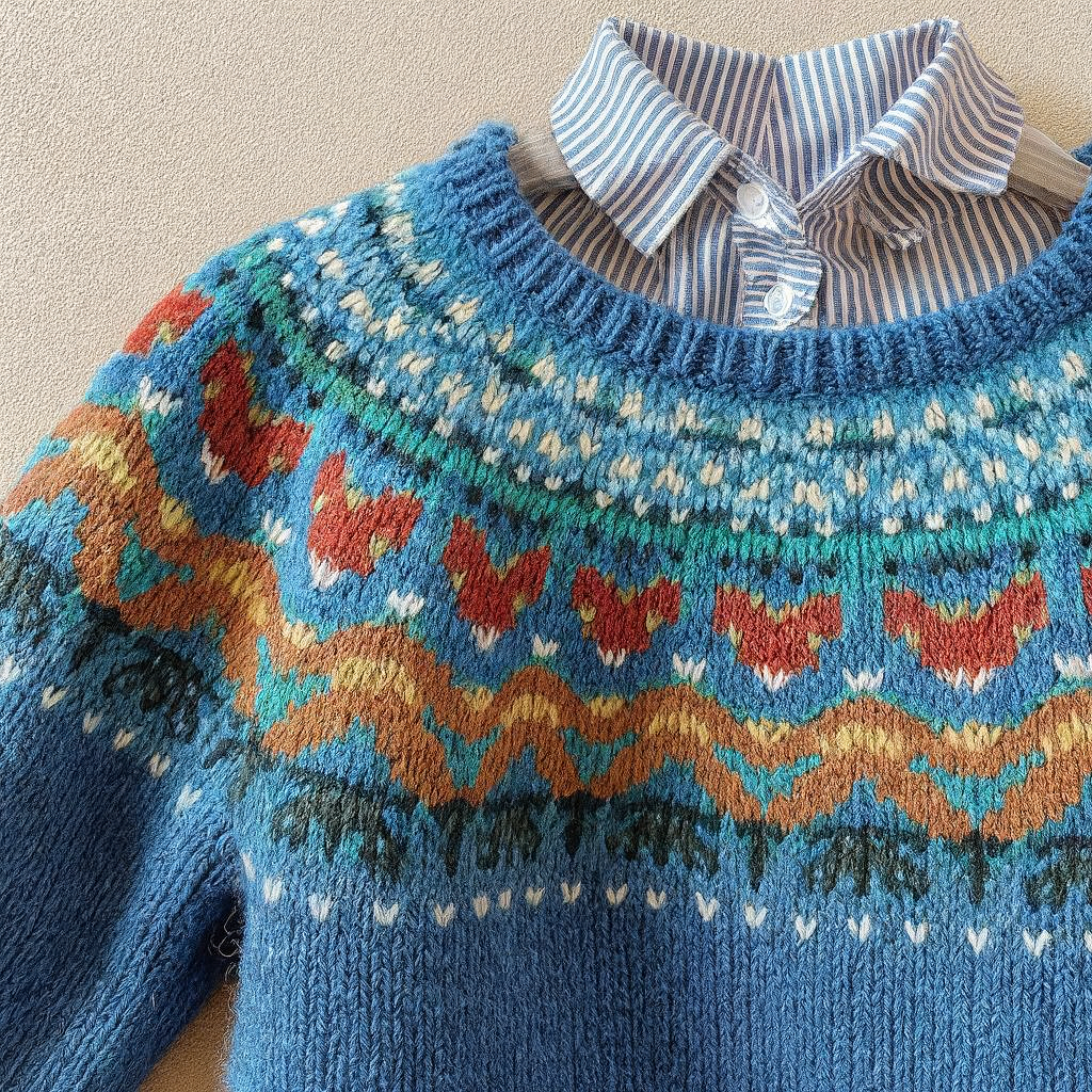 THALEN VINTAGE KNIT PULLOVER