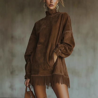 LUCIA TURTLENECK DRESS