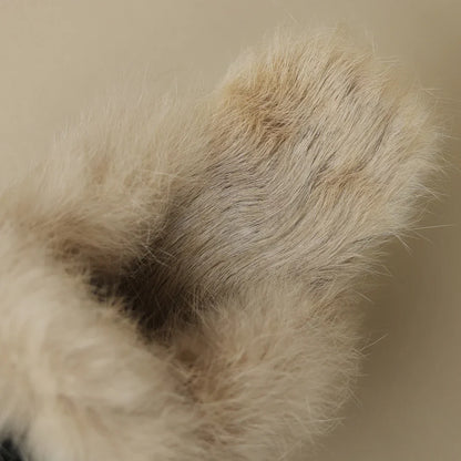 VELOURA SUEDE SHEARLING MULES