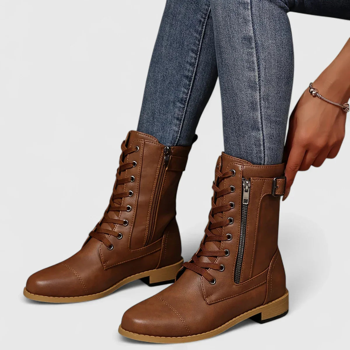 AINSWORTH LEATHER BOOTS
